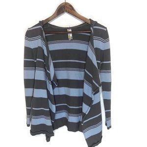 O’Neill small women’s sweater hoodie blue & grey